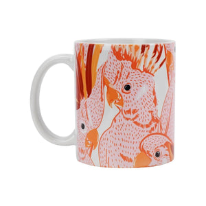 Ceramic Mug Pink Cockatoo - Red Earth Market