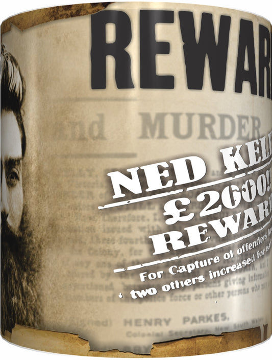 NED KELLY Mug Cup 300ml Gift Aussie Australia Outback Bushrangers - fair-dinkum-gifts