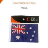 Australian Flag Embroidered Iron-On Patch