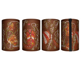 Graham Kenyon Aboriginal Art Stubby Holders Australia Aussie 3 Colours To Choose From - fair-dinkum-gifts