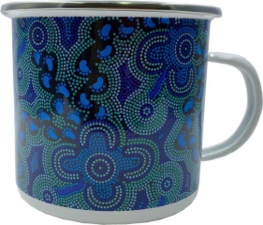 Bulurru Aboriginal Design Pannikin Mug