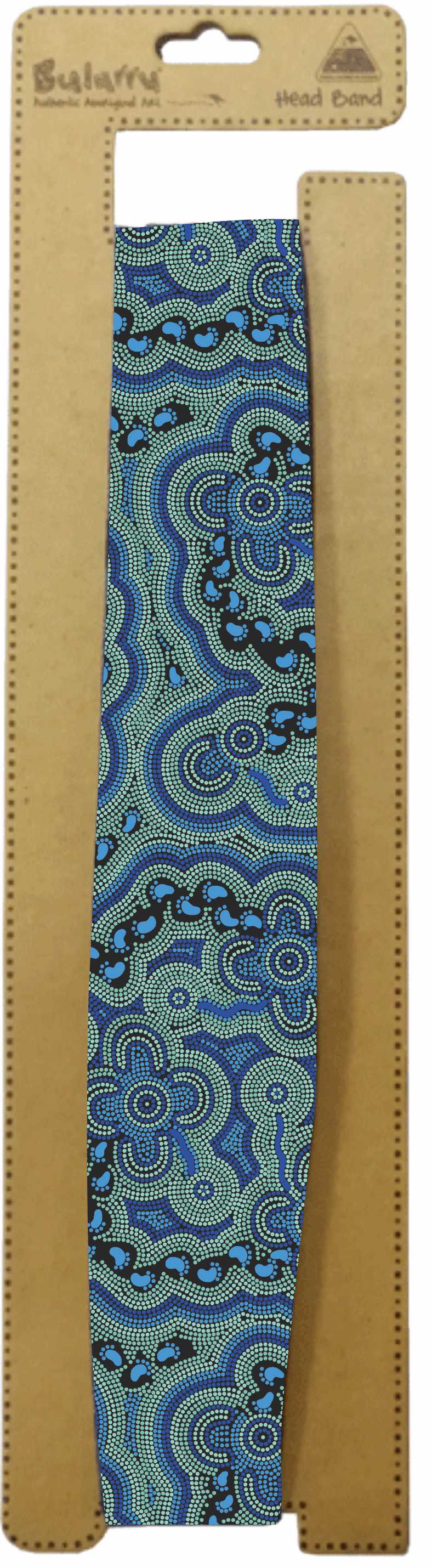 Bulurru Head Band - 5 Aboriginal designs to choose from