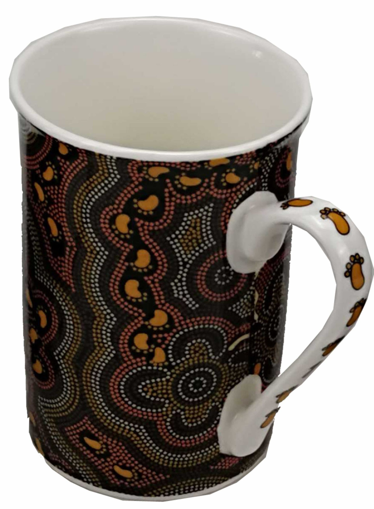 Bulurru Tall Flair Bone China Mugs In Gift Box