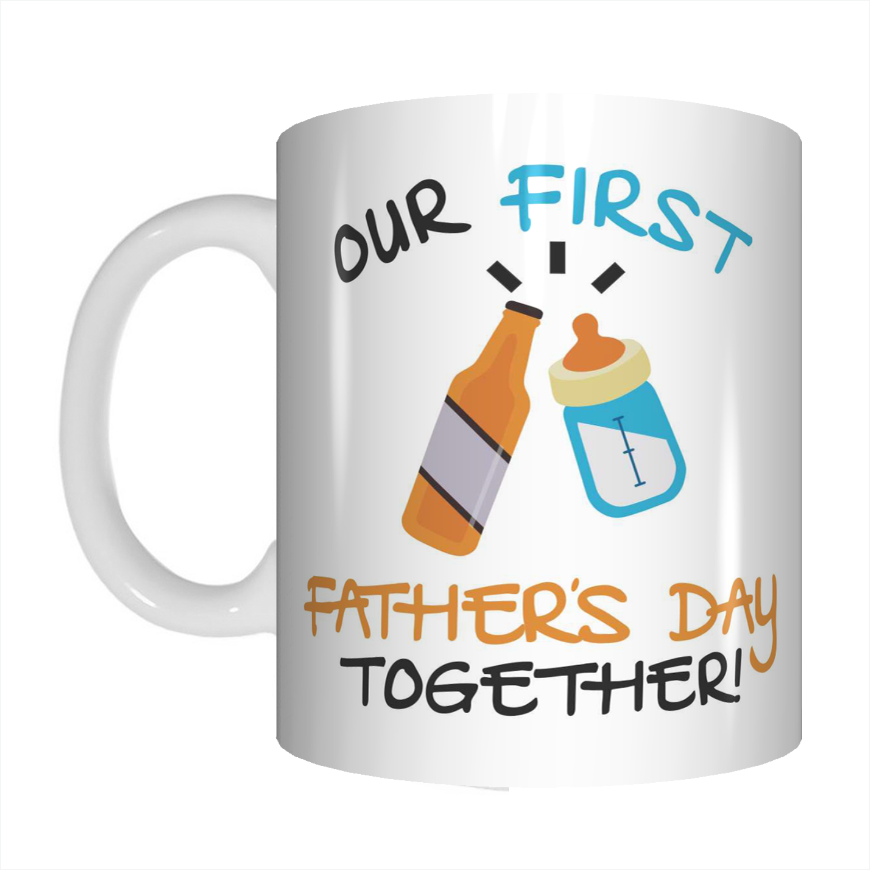 Our First Father's Day Together Coffee Mug Gift For Dads FDG07-92-26019 - fair-dinkum-gifts