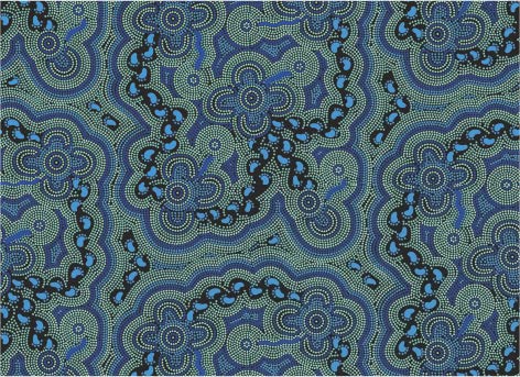 Fabric Placemats with Aboriginal Designs