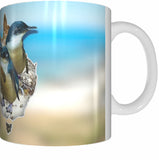 PENGUIN COUNTRY Mug Cup 300ml Gift Native Aussie Australia Animal Wildlife Birds Penguins - fair-dinkum-gifts