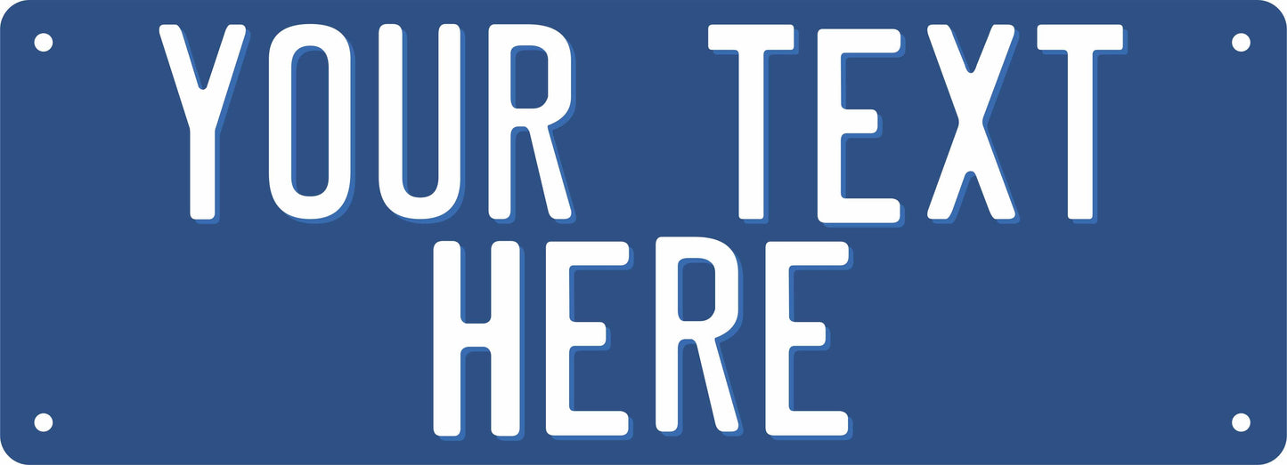 PERSONALISED Number Plate