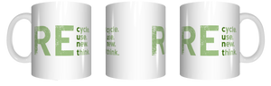 Recycle Reuse Coffee Mug Gift CRU07-92-12175
