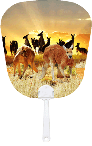 3D Fan Aussie Animals Australian Themes Souvenir Fans - fair-dinkum-gifts