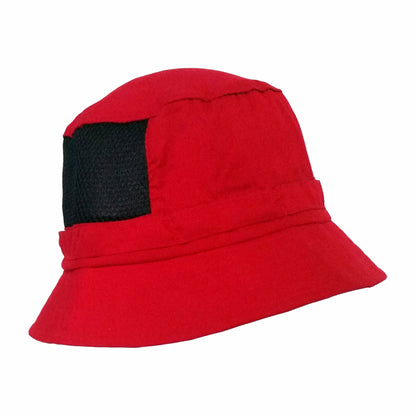 BUCKET HAT MICROFIBRE LIGHT WEIGHT WITH MESH SIDES UNISEX 12 COLOURS AVAILABLE - fair-dinkum-gifts