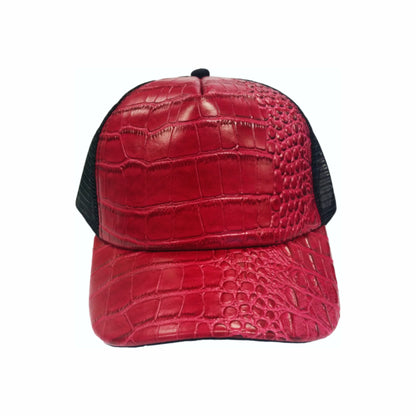Croc Skin Truckers Cap Australian Design Mens Womens Kids Unisex 4 Colours Available - fair-dinkum-gifts