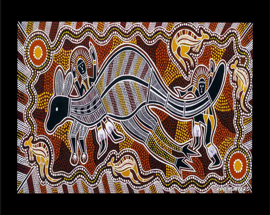 Canvas Art Print - Roo Hunters