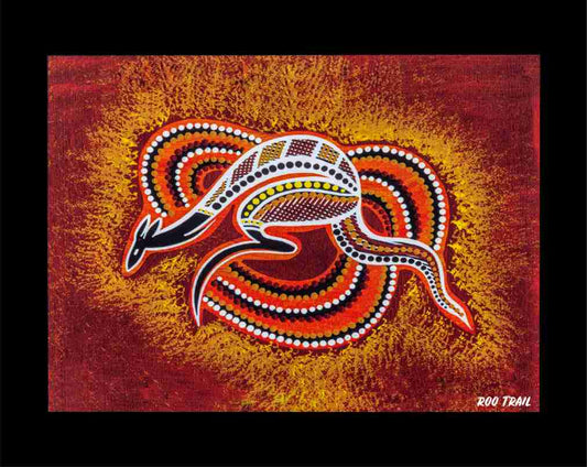 Canvas Art Print - Roo Trail