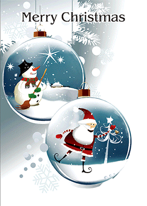 3D Printed Christmas Greeting Cards Aussie Australian Santa CLEARANCE - fair-dinkum-gifts