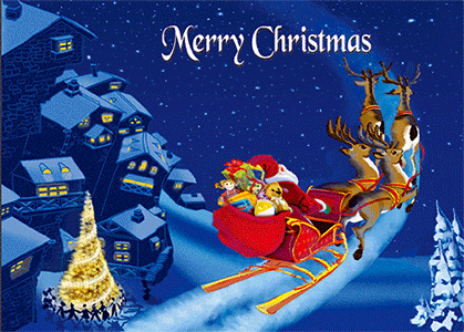 3D Printed Christmas Greeting Cards Aussie Australian Santa CLEARANCE - fair-dinkum-gifts