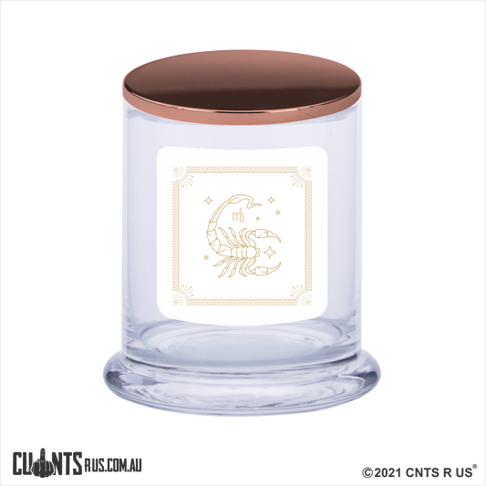 Star Sign Scented Soy Candle - Scorpio The Scorpion