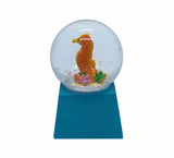 Waterball Glass Square Base 45mm Glitter Globe Aussie Gifts Souvenirs Australian Animals - fair-dinkum-gifts