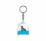 Oily Tower Key Rings Aussie Gifts Souvenirs Coloured Liquid with Animal Floater Keyrings - fair-dinkum-gifts