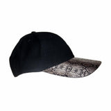 Snake Skin Curved Peak Cap Hat Australian Design Mens Womens Unisex - fair-dinkum-gifts