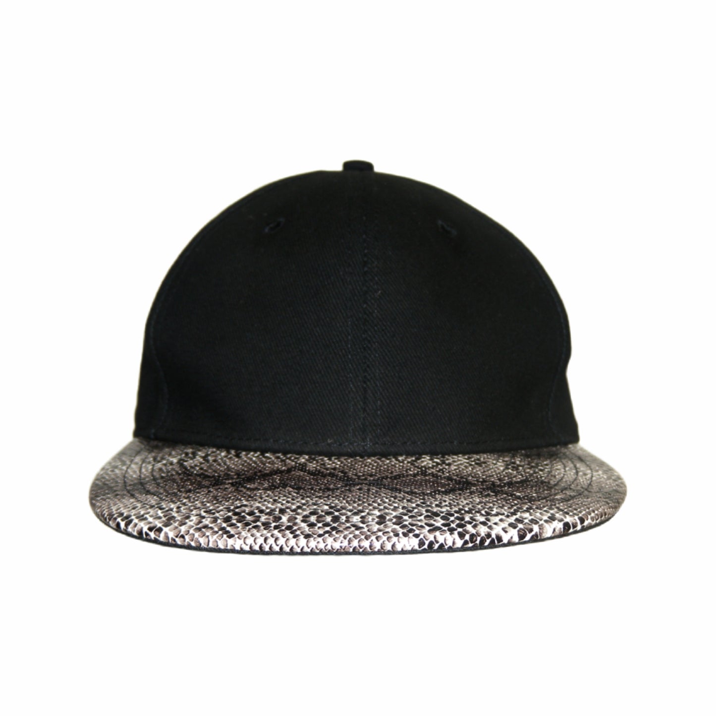 Snake Skin Flat Peak Cap Hat Australian Design Mens Womens Unisex - fair-dinkum-gifts
