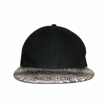 Snake Skin Flat Peak Cap Hat Australian Design Mens Womens Unisex - fair-dinkum-gifts