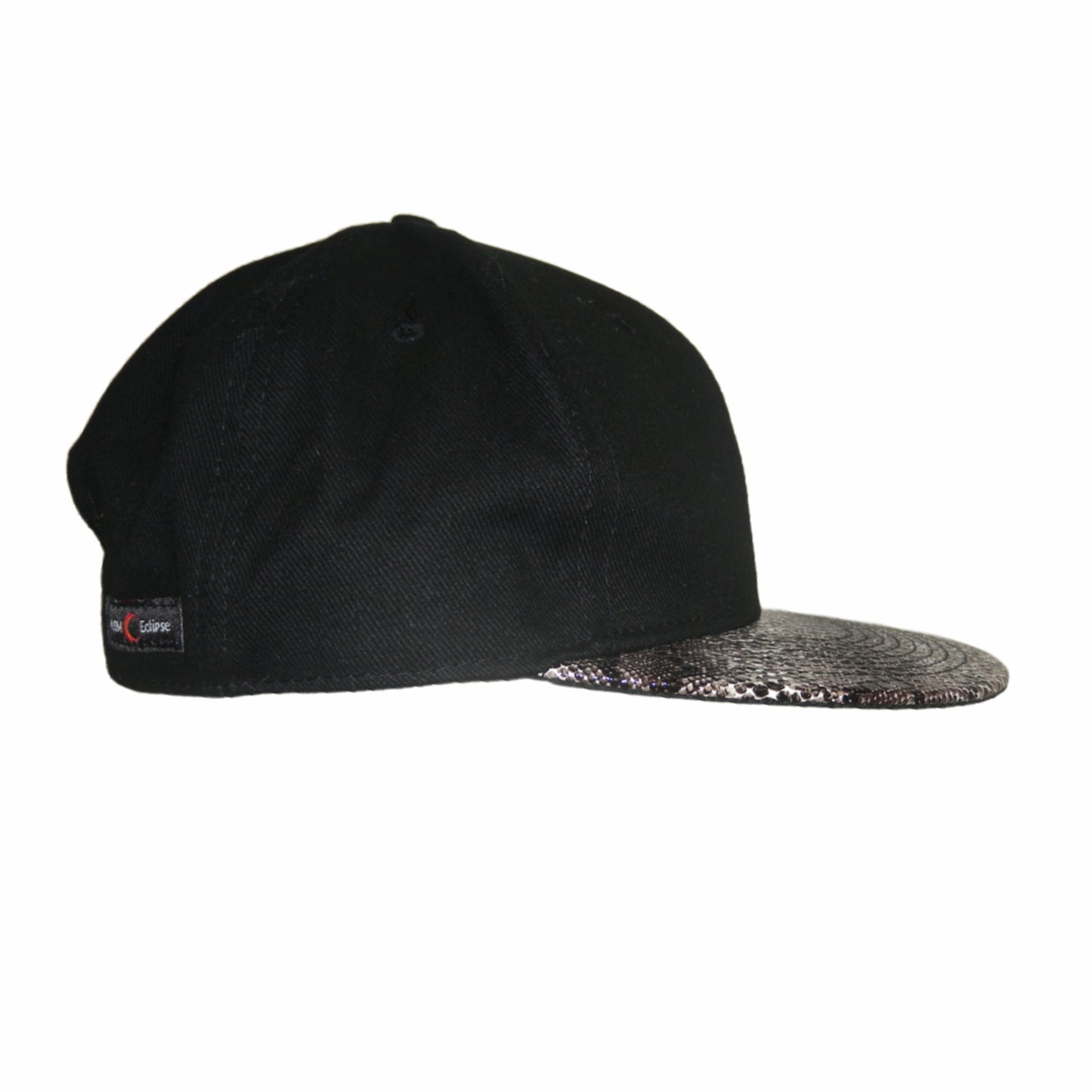 Snake Skin Flat Peak Cap Hat Australian Design Mens Womens Unisex - fair-dinkum-gifts
