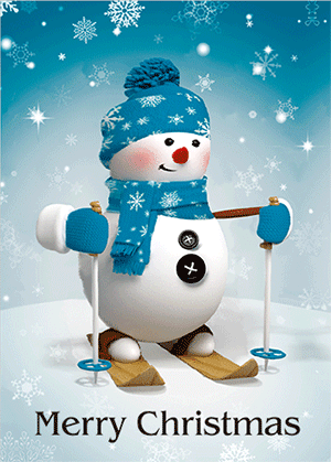 3D Printed Christmas Greeting Cards Aussie Australian Santa CLEARANCE - fair-dinkum-gifts