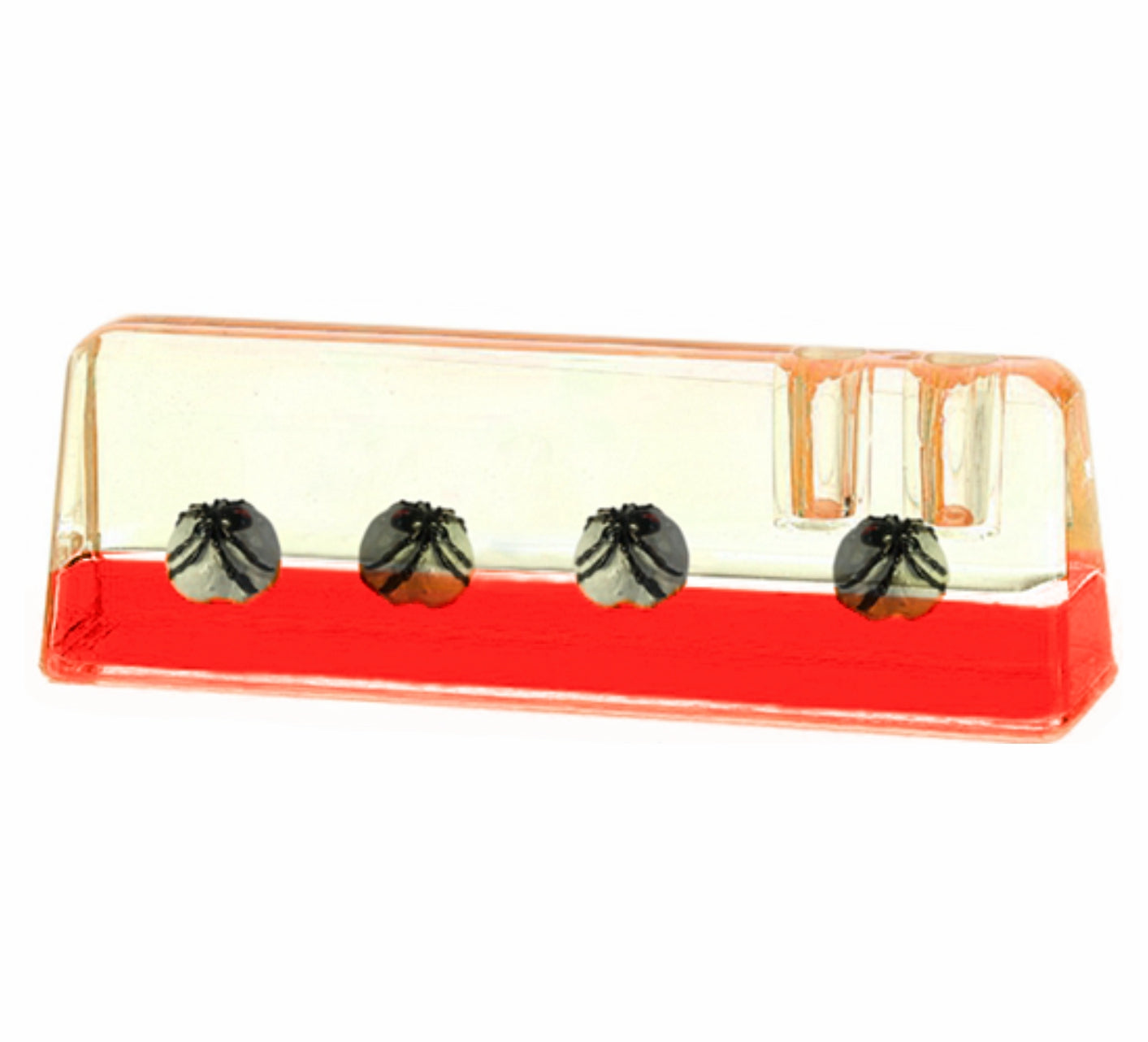 Oily Pen Holders Office Desk Accessories Aussie Gifts Souvenirs Coloured Liquid with Floaters - fair-dinkum-gifts