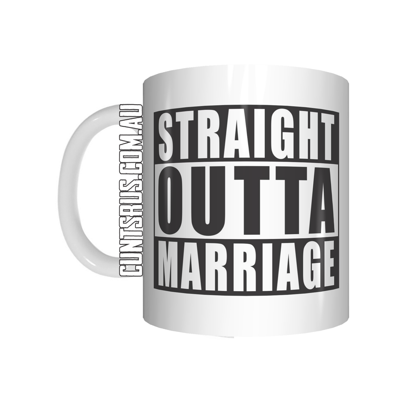 Straight Outta Marriage Coffee Mug CRU07-92-12146 - fair-dinkum-gifts