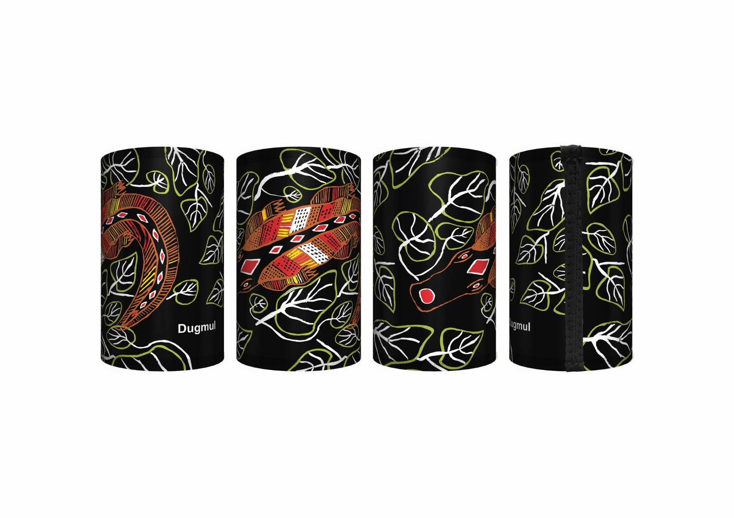 Set of 3 Aboriginal Art Stubby Holders Australia Aussie Graham Kenyon Indigenous - fair-dinkum-gifts