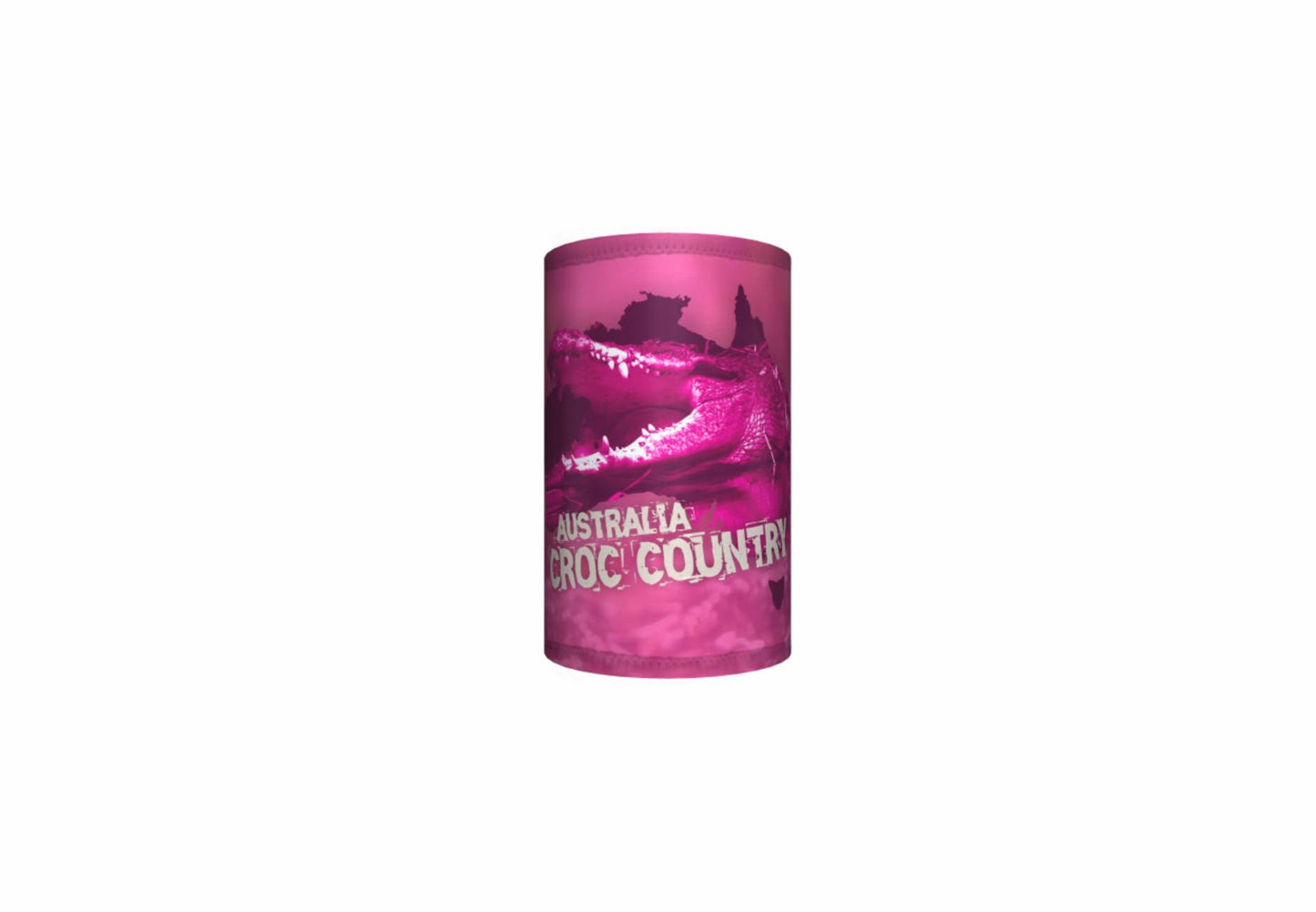 Croc Country Stubby Holder Pack of 4 Crocodile Drink Cooler Can Holder Neoprene Australia Aussie Green or Pink Croc Products - fair-dinkum-gifts