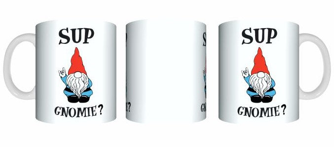 Sup Gnomie Garden Gnome Coffee Mug - fair-dinkum-gifts