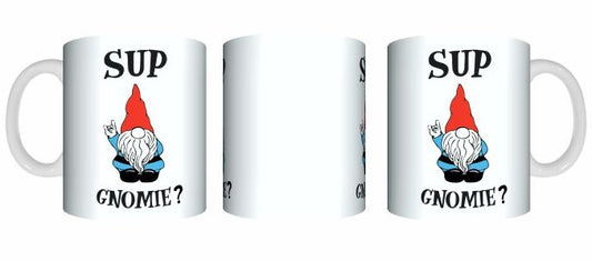 Sup Gnomie Garden Gnome Coffee Mug - fair-dinkum-gifts