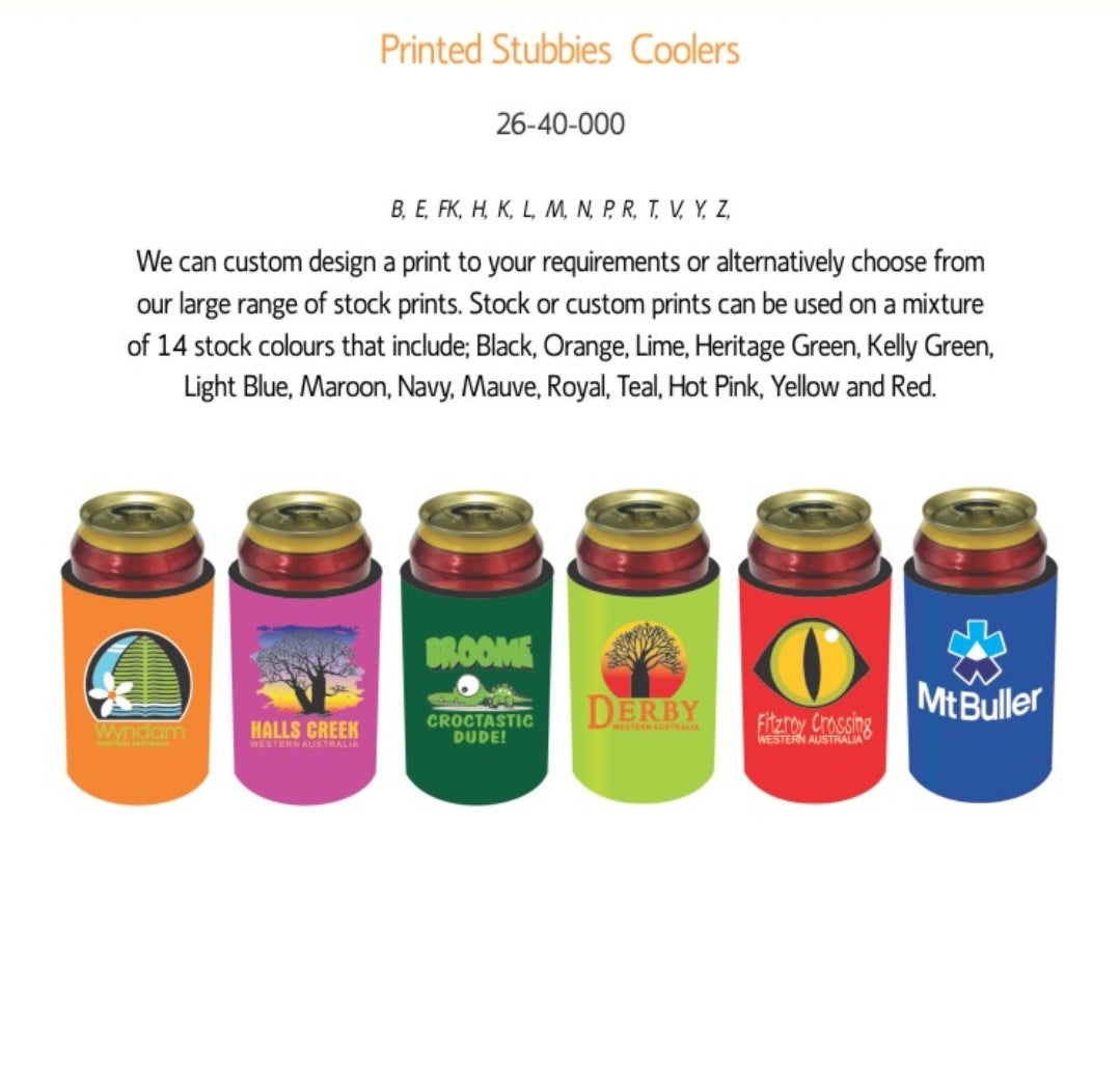 Any Design Stubby Holder Customised Personalised - fair-dinkum-gifts