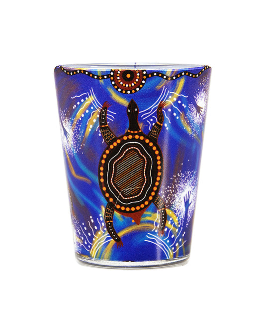 Shot Glass 45ml - Meeting Place (Water) By Louis Enoch