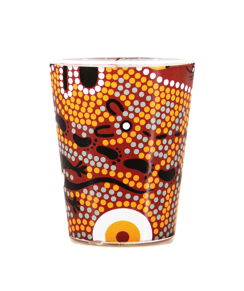 Shot Glass 45ml - Bush Tucker By Julie Paige