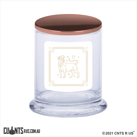 Star Sign Scented Soy Candle - Taurus The Bull