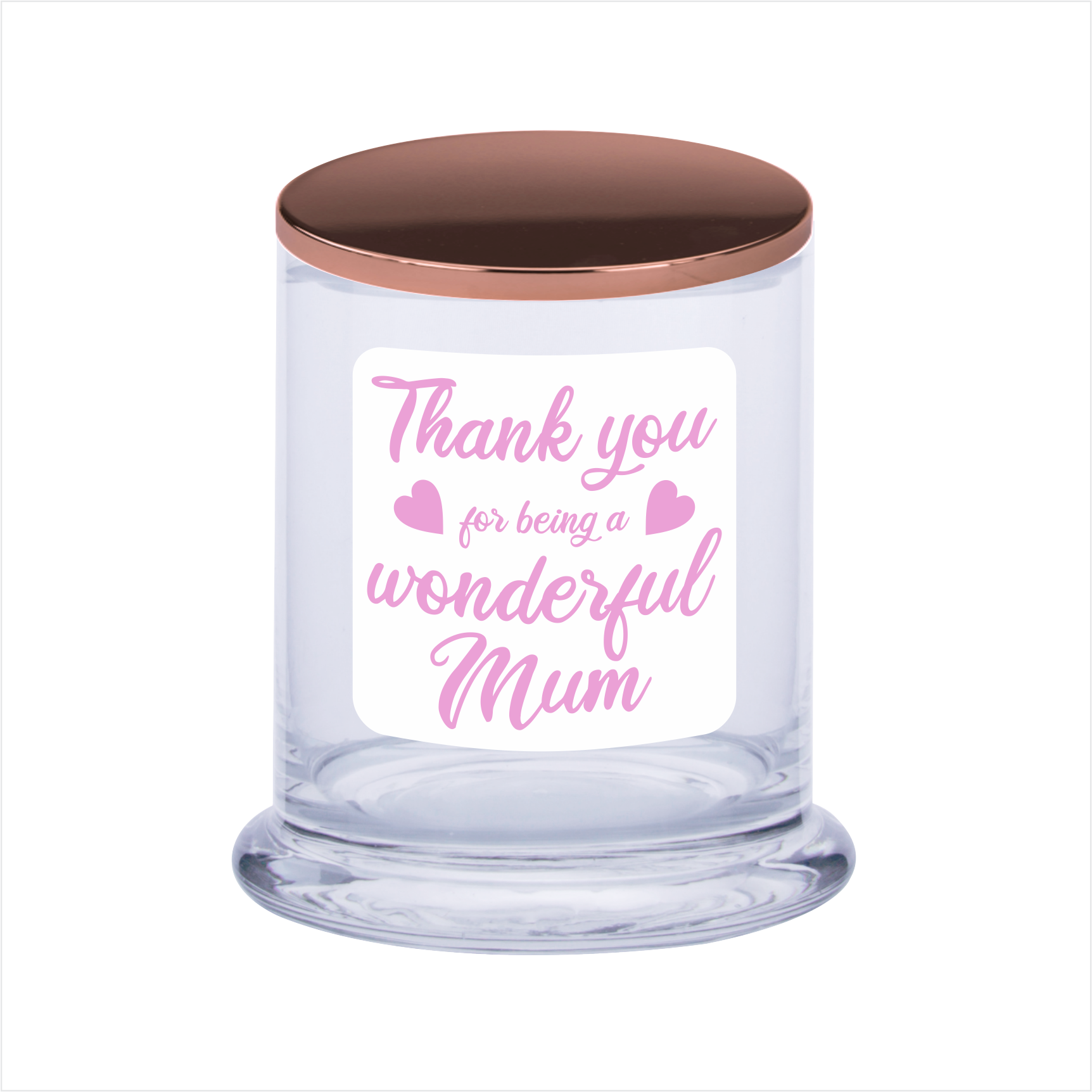 Thank You For Being A Wonderful Mum Soy Scented Candle Gift For Mother's Day - fair-dinkum-gifts