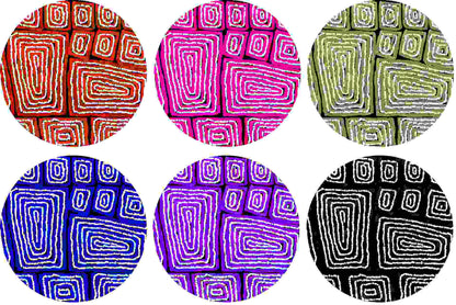 Coasters Thomas Tjapaltjarri | Set of 6