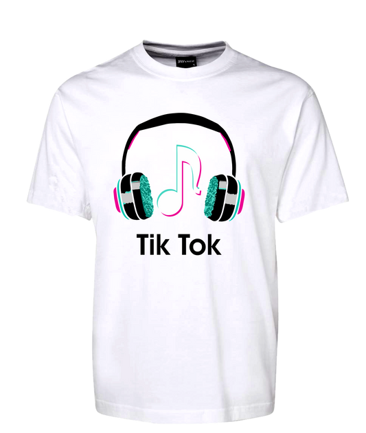 Tik Tok Tee Adult Size T-Shirt FDG01-1HT-23020 - fair-dinkum-gifts