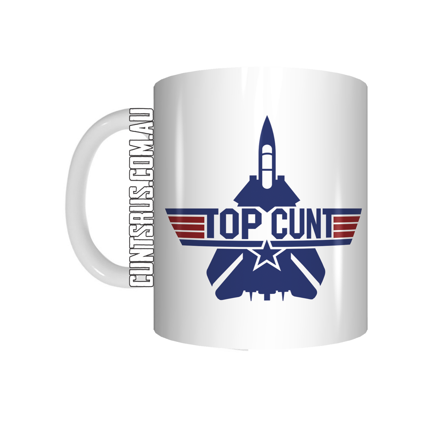 Top Cunt Top Gun Boss Coffee Mug Gift CRU07-92-8198