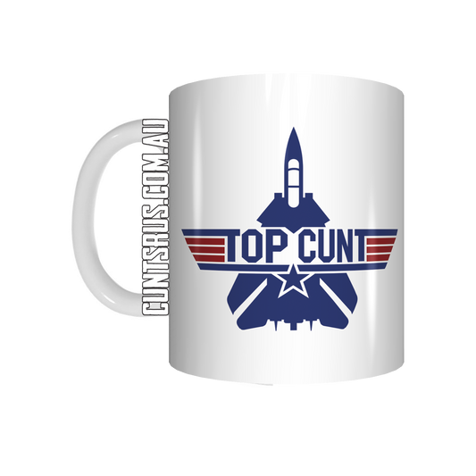 Top Cunt Top Gun Boss Coffee Mug Gift CRU07-92-8198