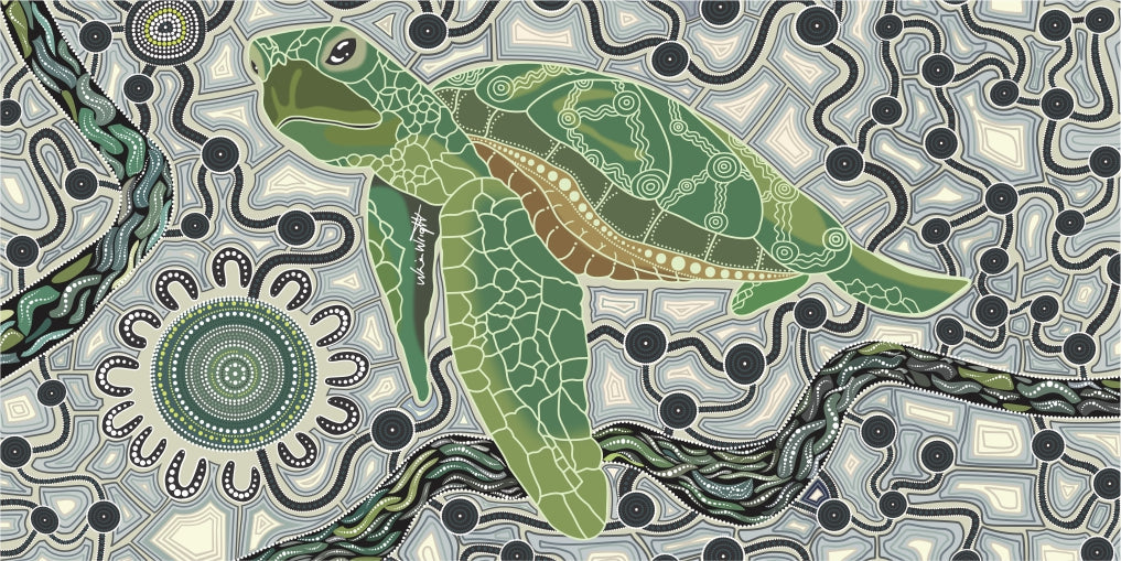 MICROFIBRE BEACH TOWELS - ABORIGINAL DESIGNS