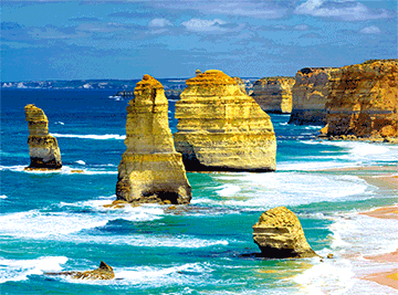 3D Placemats Pack of 2 Australia 3D Lenticular Printed Aussie Animals Wildlife Designs - fair-dinkum-gifts