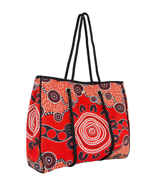 Urban Tote Bag Large - The Gathering By Nina Wright