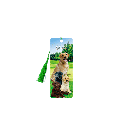 3D Dogs Bookmarks With Tassel - 24 different breeds - fair-dinkum-gifts