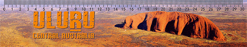 3D Ruler 30cm Aussie Animals Australian Native Designs Lenticular Printed - fair-dinkum-gifts