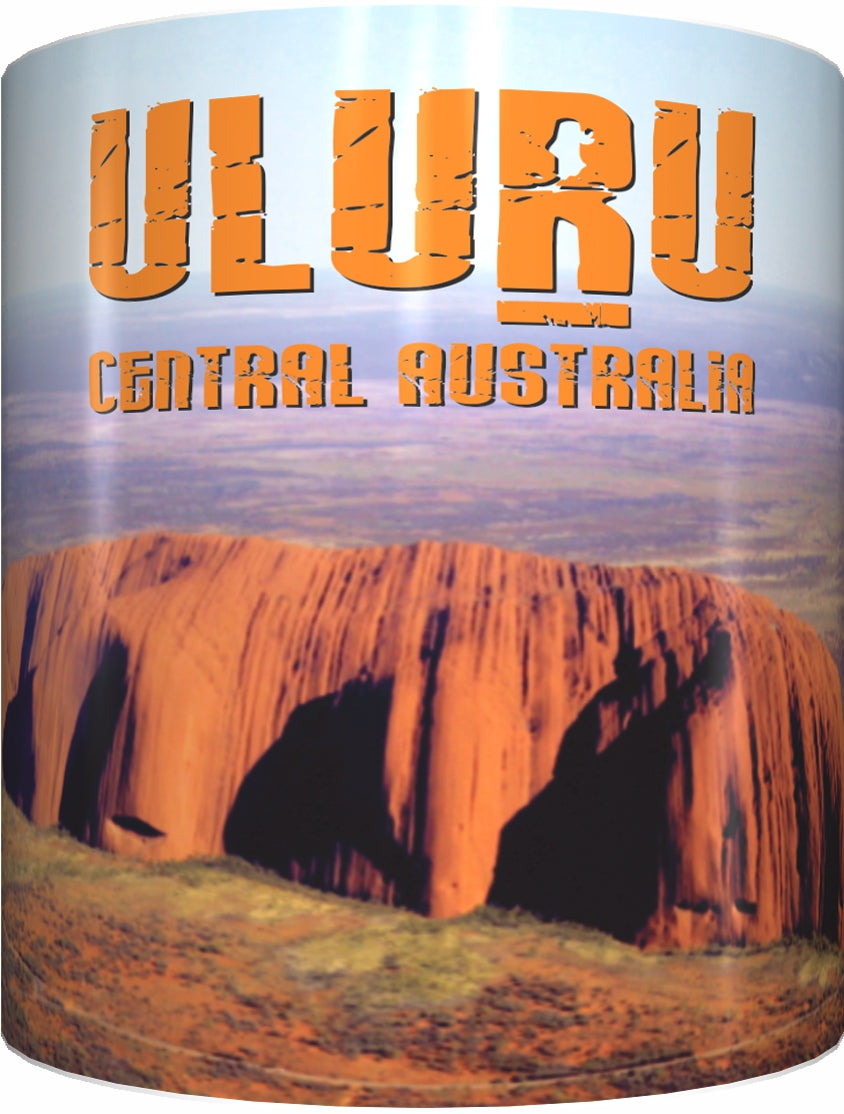 ULURU CENTRAL AUSTRALIA Mug Cup 300ml Gift Aussie Australia Northern Territory Ayers Rock - fair-dinkum-gifts