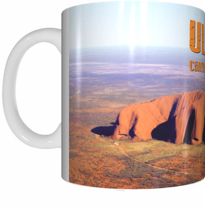 ULURU CENTRAL AUSTRALIA Mug Cup 300ml Gift Aussie Australia Northern Territory Ayers Rock - fair-dinkum-gifts