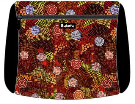 Toiletry Bag Large - 6 Bulurru Designs to choose from - Fair Dinkum Gifts